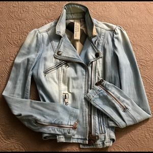 🌟🌹BURBERRY BRIT DENIM JACKET CHECK LINING🌹🌟
